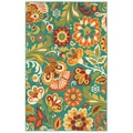 Al Fresco 7 Feet 10 Inch Floral Rug