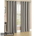'Charisma' Neutral Stripe Grommet Curtain Panel