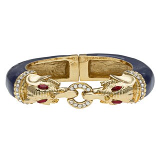 Kenneth Jay Lane Blue Bangle Bracelet