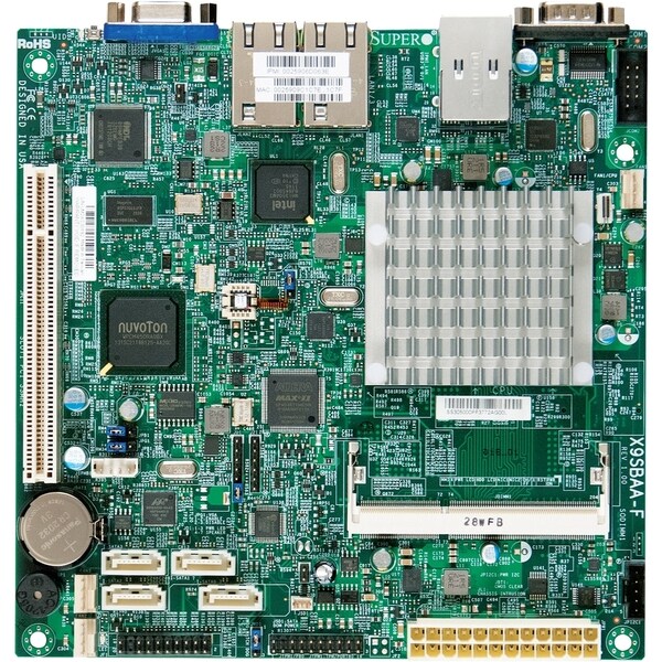 Supermicro X9SBAA-F Server Motherboard - Intel Atom Dual-core (2 Core