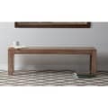Hamshire 60-inch Wood Bench