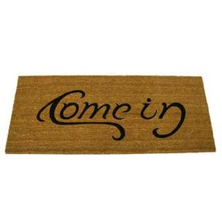 See Reviews Rubber-Cal 'Come In' Welcome Door Mat (18 x 30)