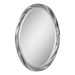 Ren-Wil 'Wiltshire' Oval Twisted Frame Mirror