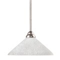 Riviera Brushed Nickel Mini Pendant