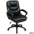 Office Star Products 'Work Smart' Faux Leather High Back Chair
