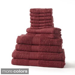Cotton 12-piece Towel Set with Bath Sheets
