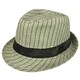 Faddism Men's Woven Fedora Hat