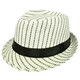 Faddism Men's Woven Fedora Hat