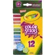Crayola Color Sticks Pencils 12/Pkg