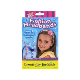 Creativity For Kids Activity Kits-Fashion Headbands (makes 10)
