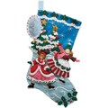 Skaters Stocking Felt Applique Kit