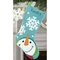Catching Snowflakes Stocking Felt Applique Kit