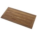 Le Spa Greenface Teak Reclaimed Finish Floor and Shower Mat