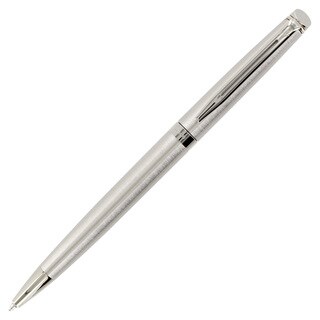 Waterman Hemisphere Essential Stainless Steel CT Retractable Ball Point Pen