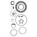 Balzer Designs Clear Stamps 4"X8" Sheet-Circles