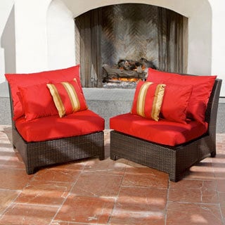 Cantina Armless Chairs 2-pack Patio Furniture