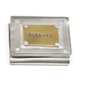 Handmade and Hand Stamped Credit Card Money Clip