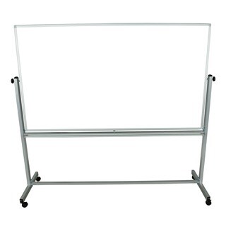 Educational Silver Framed Magnetic Dry Erase Portable Presentation Whiteboard