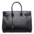 Saint Laurent Classic 'Sac Du Jour' Navy Leather Bag