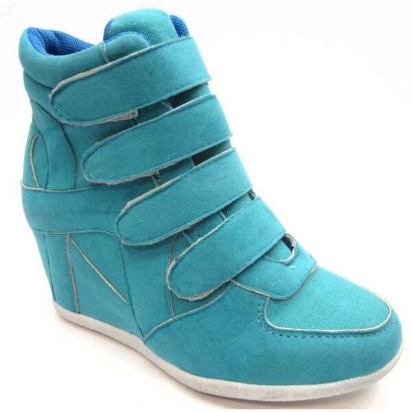 Blue Children's 'K- Kris' Turquoise Wedge Shoes - Overstock Shopping ...