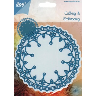 Joy! Craft Cut & Emboss Dies-Round Doily 2, 4.75"