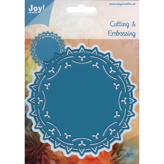 Joy! Craft Cut & Emboss Dies-Round Doily 3, 4.75"