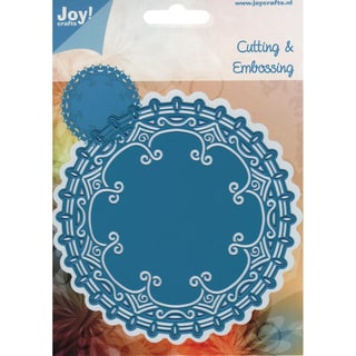 Joy! Craft Cut & Emboss Dies-Round Doily 4, 4.75"