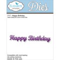 Elizabeth Craft Metal Die-Happy Birthday