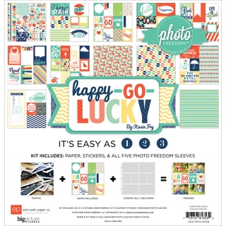 Photo Freedom Happy Go Lucky Collection Kit 12"X12"-