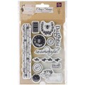 Lyric Cling Stamps 4"X6"-13 Images