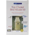 Chalet Wood Bird House Kit-Unfinished
