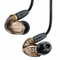 Shure SE535 Sound Isolating In-Ear Stereo Metallic Bronze Headphones
