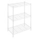 Whitmor Supreme Small White 3-tier Shelving Unit