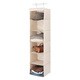 Whitmor Natural Linen Hanging Accessory Shelves 
