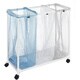 Whitmor 3-section Plastic/ Mesh Laundry Sorter
