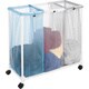 Whitmor 3-section Plastic/ Mesh Laundry Sorter