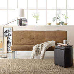 Buy  TRIBECCA HOME Click Clack Brown CA-Form and Microfiber Sofa Bed