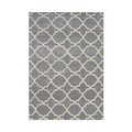 Alliyah Handmade Bluish-Grey New Zealand Blend Wool Rug (5' x 8')