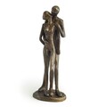 Couple Kissing Bronze Sculpture