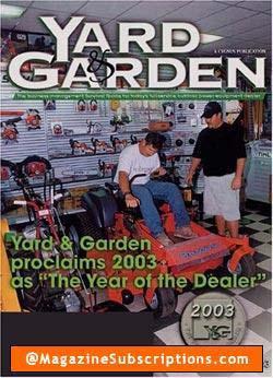 Yard & Garden, 8 issues for 1 year(s)