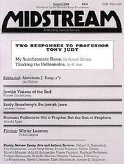 Midstream Magazine, 8 issues for 1 year(s)