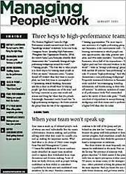 Managing People at Work, 12 issues for 1 year(s)