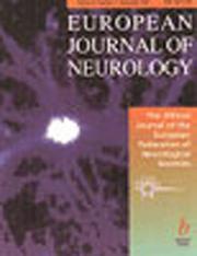 EUROPEAN JOURNAL NEUROLOGY - spanish edition, 6 issues for 1 year(s)