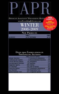 Physician Assistants' Prescribing Reference, 4 issues for 1 year(s)