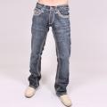 Laguna Beach Men's 'Bolsa Chica Beach' White Stitch Crystal Jeans