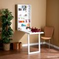 Murphy White Wall Mount Craft Desk