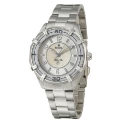 Bulova Women's 'Marine Star' Stainless Steel Quartz Watch