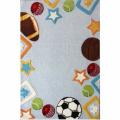 Handmade Alexa Kids Sportstime Wool Rug (3'6 x 5'6)
