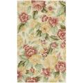 Hand-hooked Fantasy Ivory Rug (3'6 x 5'6)