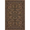 Alexa Outdoor/ Indoor Brown Rug (5'3 x 7'9)